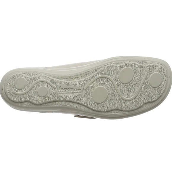 Hotter Comfort Florence Open-Toe Leather Adjustable Walking Sandals - Picture 4 of 13